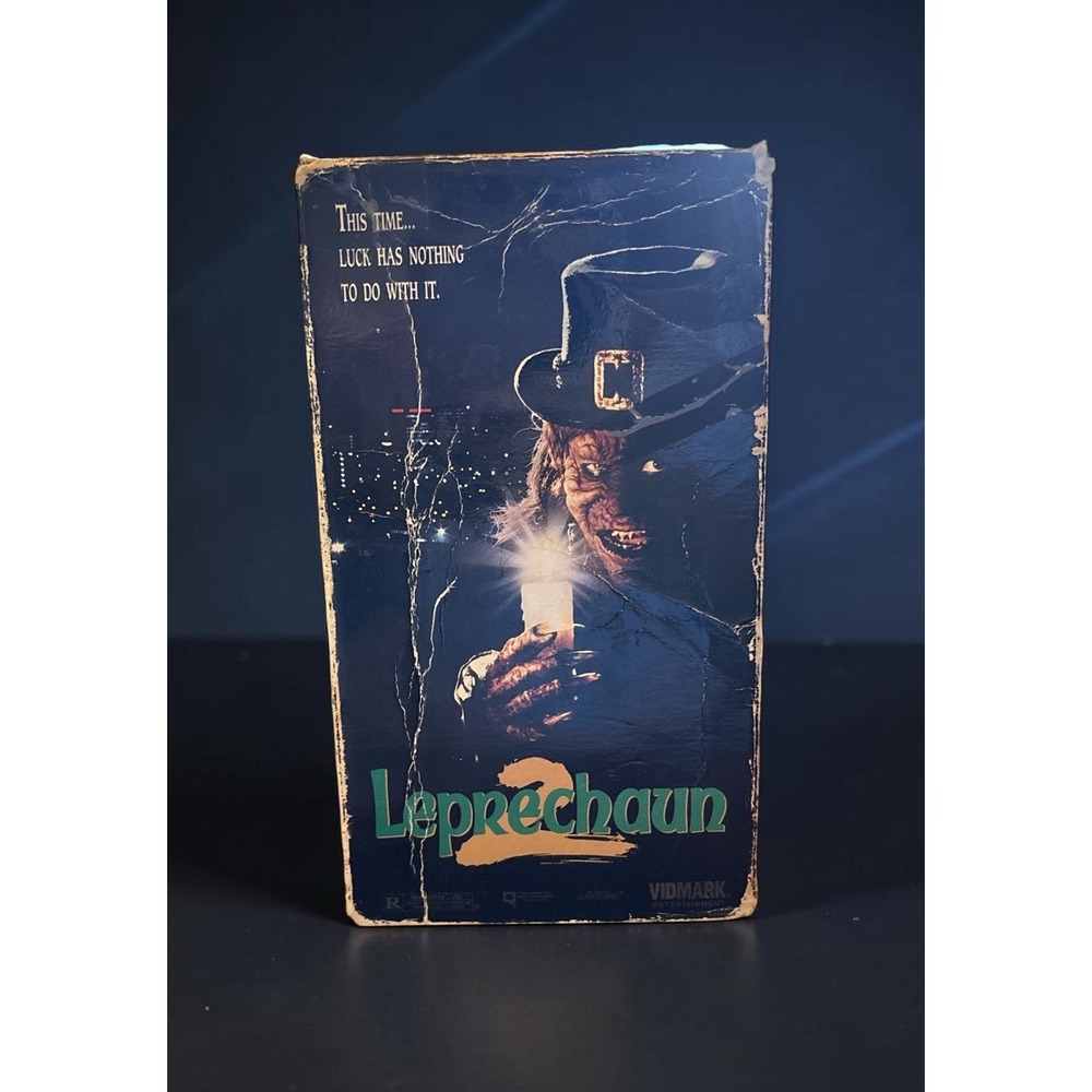 Leprechaun 2 VHS 1994 Vidmark Original Release Warwick Davis Horror